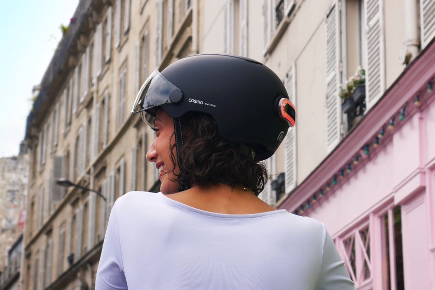 Roulez plus sereinement avec les casques Fusion+ de COSMO CONNECTED !