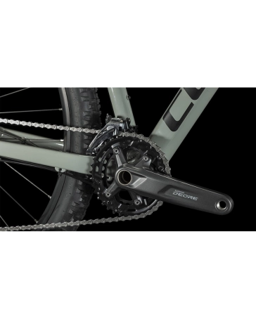 VTT semi rigide Unisexe ATTENTION Gris/Noir