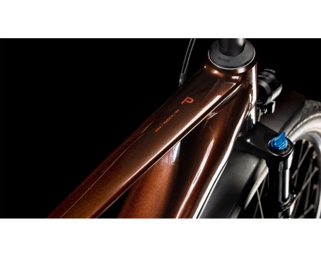 Vélo électrique trekking Homme TOURING HYBRID PRO 625 Cannelle