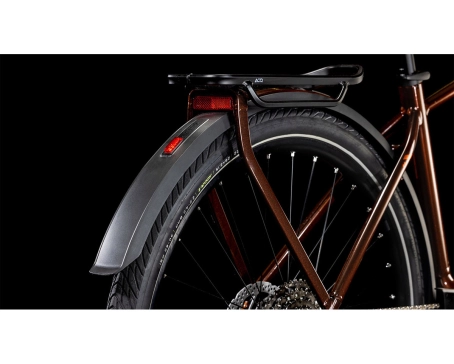 Vélo électrique trekking Homme TOURING HYBRID PRO 625 Cannelle