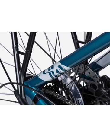 Vélo électrique urbain Unisexe E-URBAN 4.5 Bleu