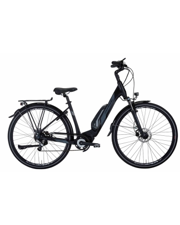 Vélo électrique urbain Unisexe E-JET CITY INTER 5V E6100 504WH Noir