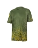 T-shirt manches courtes Homme SINGLETRACK PRINT Vert - Image 1/1