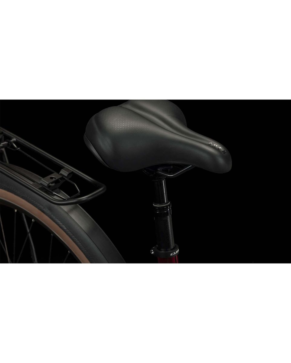 Vélo électrique urbain Unisexe SUPREME HYBRID PRO 625 Rouge