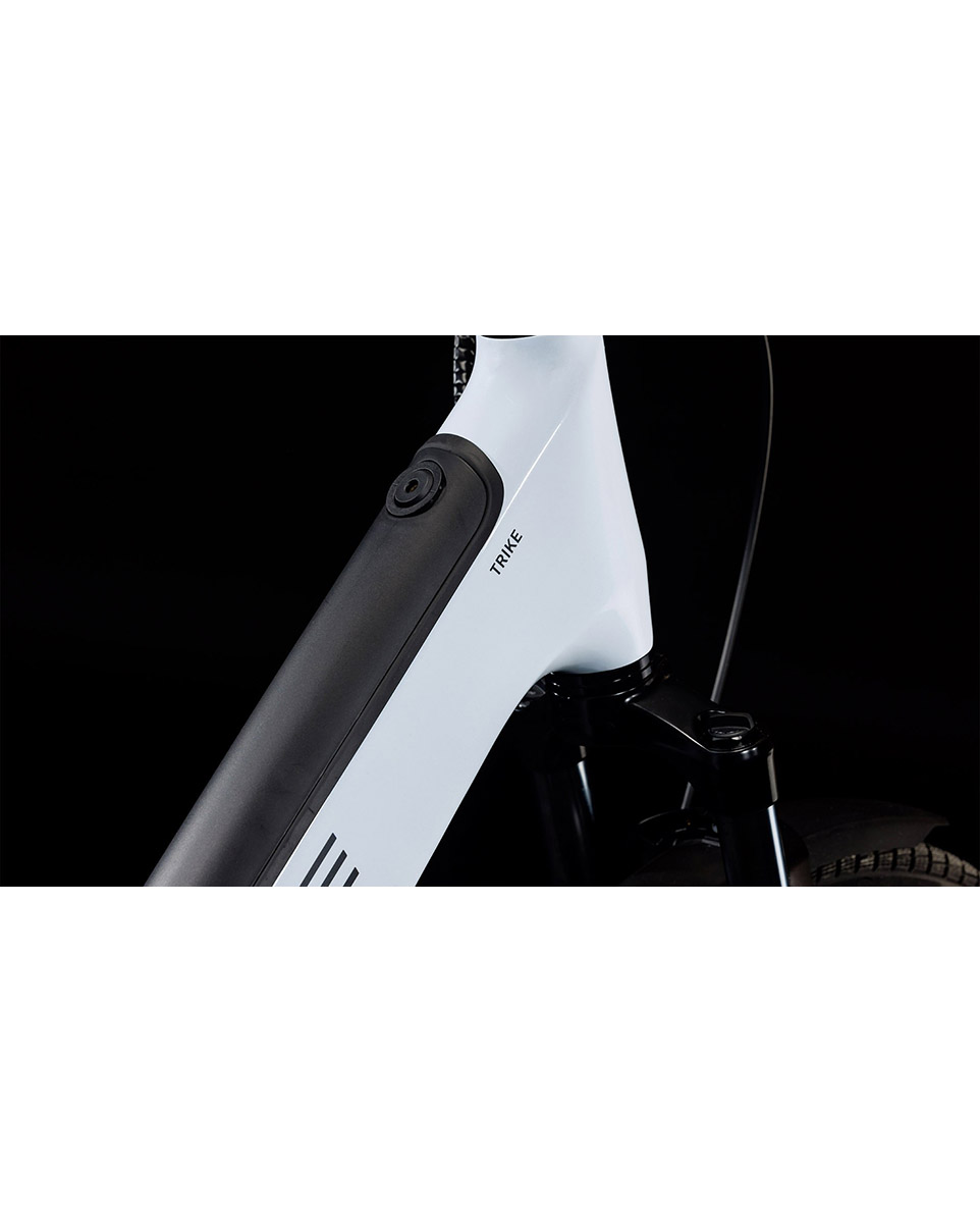 Vélo électrique cargo Unisexe TRIKE FAMILY HYBRID 750 Blanc/Noir
