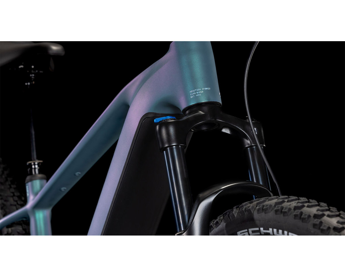 VTT électrique semi rigide Homme REACTION HYBRID PRO 600 Gris Bleu