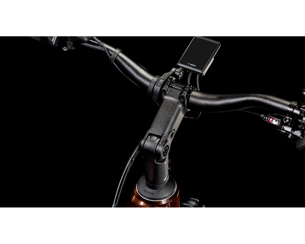 Vélo électrique trekking Homme TOURING HYBRID PRO 625 Cannelle