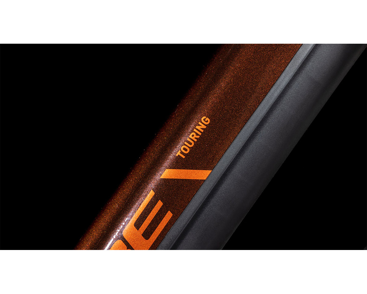 Vélo électrique trekking Homme TOURING HYBRID PRO 625 Cannelle