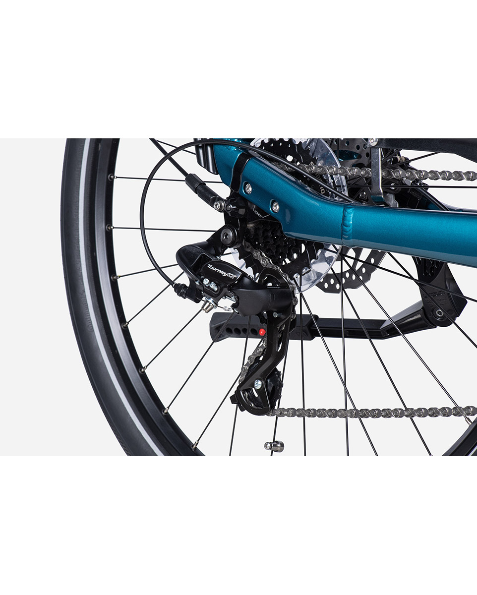 Vélo électrique urbain Unisexe E-URBAN 4.5 Bleu