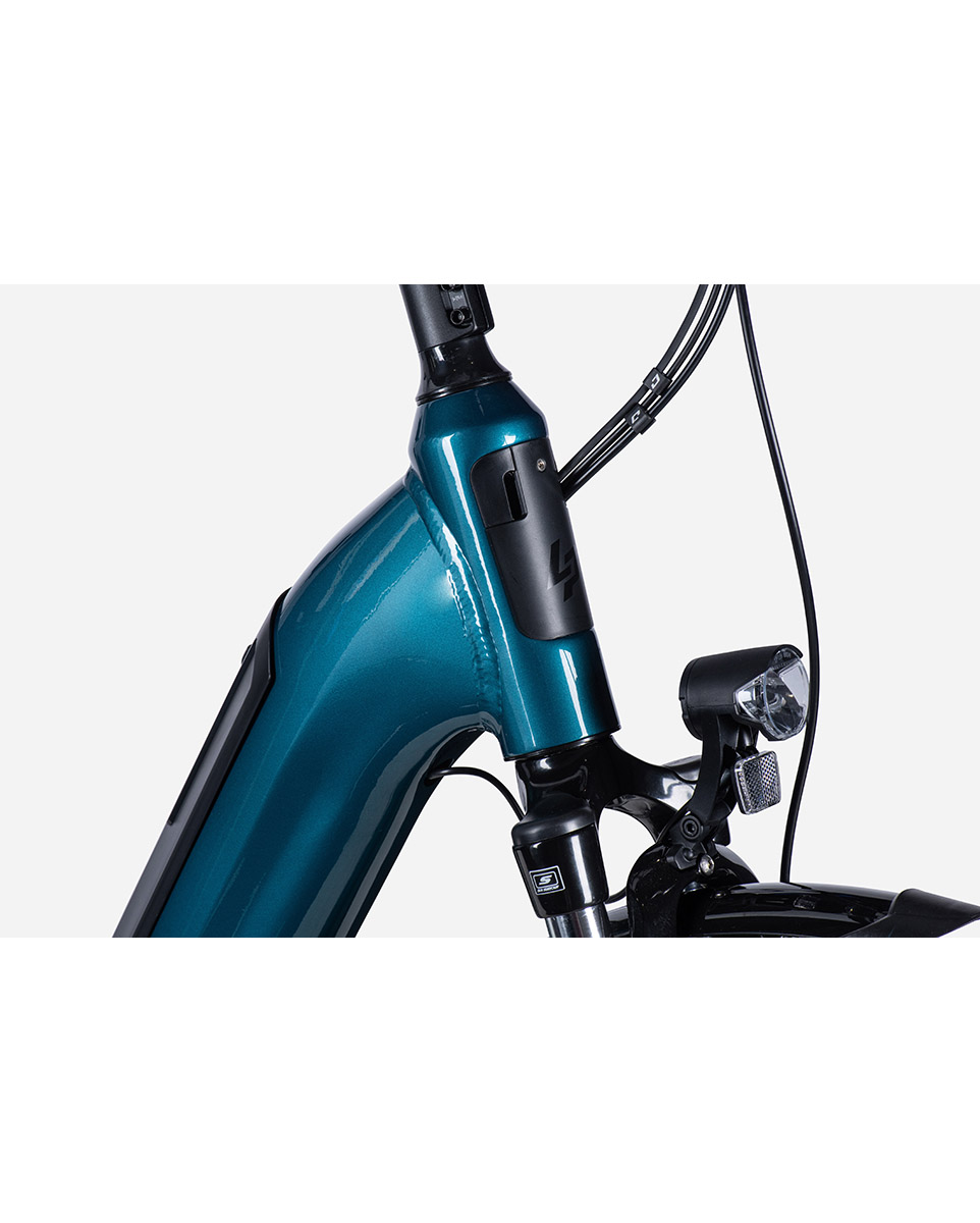 Vélo électrique urbain Unisexe E-URBAN 4.5 Bleu