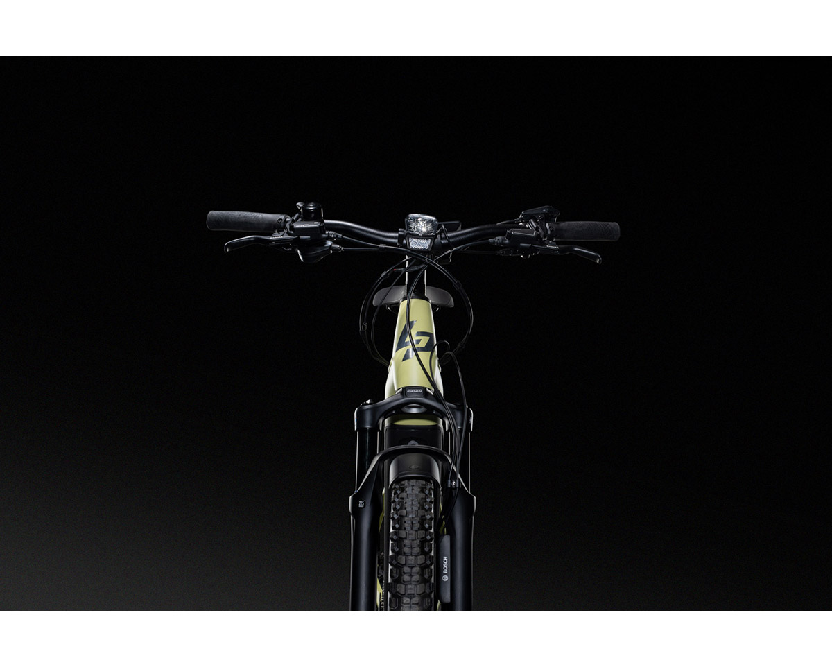 VTT électrique semi rigide Unisexe E-EXPLORER SE HIGH Vert Matcha