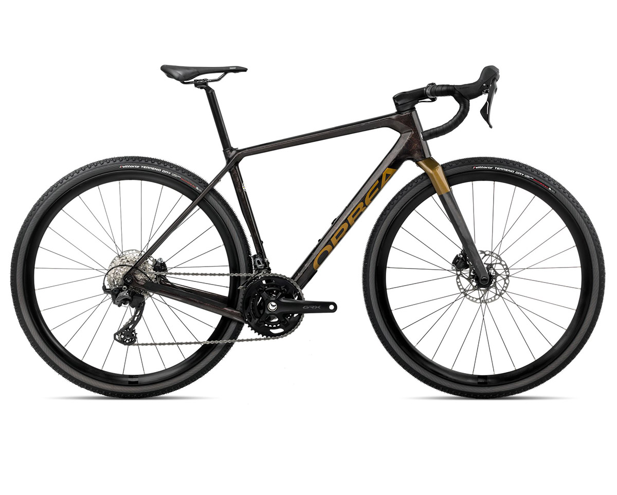 Vélo Gravel Unisexe TERRA M30TEAM Gris/Vert Olive